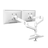 Ergotron LX Pro Dual Stacking Arm, Grommet Mount White (45-710-290)