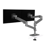 Ergotron LX Pro Dual Stacking Arm, Grommet Mount Dark Grey (45-710-293)