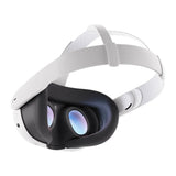 Meta Quest 3 512GB VR headset - angled view showing lenses and facial interface