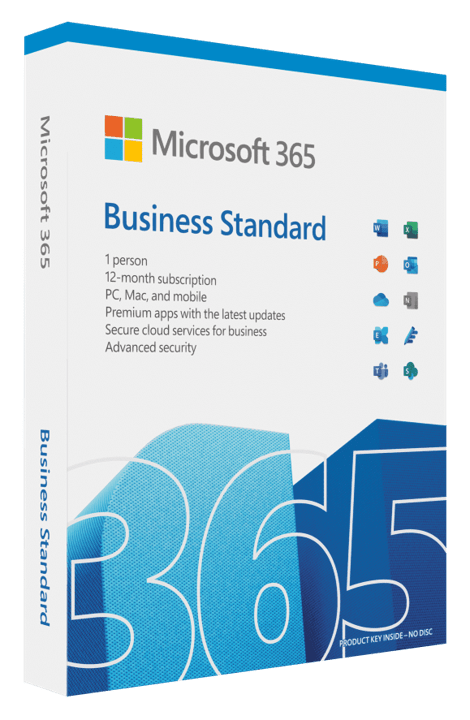 Microsoft 365 Business Standard 1 Year Subscription