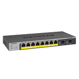 NETGEAR GS110TP 8-Port Gigabit PoE+ Smart Cloud Managed Switch with 2 SFP, 55W (GS110TP-300EUS)