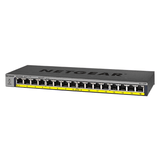 NETGEAR GS116PP 16-Port Gigabit High-Power PoE+ Unmanaged Switch