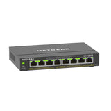 NETGEAR GS308EP 8-Port Gigabit PoE+ Easy Smart Managed Switch 62W (GS308EP-100UKS)
