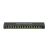NETGEAR GS316EP 16-Port Gigabit PoE+ Easy Smart Managed Switch 180W with SFP (GS316EP-100UKS)