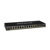 NETGEAR GS316P 16-Port Gigabit PoE+ Unmanaged Switch 115W (GS316P-100EUS)