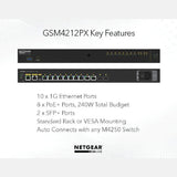 NETGEAR GSM4212PX additional product view 2