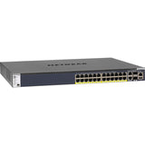 NETGEAR GSM4328PA M4300-28G-PoE+ 24-Port PoE+ Managed Switch, 550W PSU