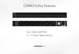 NETGEAR M4350-16C Fully Managed Switch