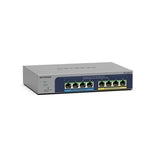 NETGEAR MS108EUP 8-Port 2.5G Multi-Gigabit Ultra60 PoE++ Easy Smart Managed Switch (MS108EUP-100UKS)