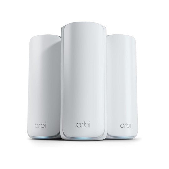 NETGEAR Orbi 770 Tri - Band WiFi 7 Mesh System 3 - Pack (RBE773 - 100APS)