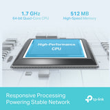 TP-Link Archer AXE95 AXE7800 Tri-Band Wi-Fi 6E Router — product view 7