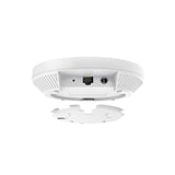 TP-Link Omada EAP650 access point mounted view