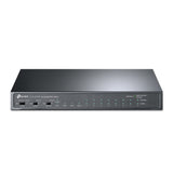 TP-Link TL-SL1311MP 8-Port 10/100Mbps desktop PoE+ switch front view