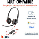 Poly Blackwire 3220 Stereo USB - C&A Headset (8X228AA)