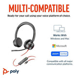 Poly Blackwire 8225 Stereo UC USB - C&A Headset (8X223AA)