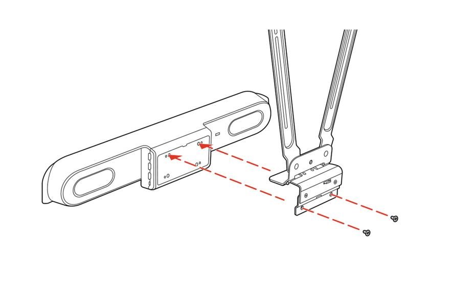 Poly Studio X52/V52 VESA Mount – SourceIT