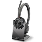 Poly Voyager 4320 MS Stereo Wireless BT Headset w/ Stand USB - C (77Z32AA)