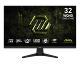 MSI MAG 325QF E18V 31.5" WQHD 180Hz Rapid VA Gaming Monitor