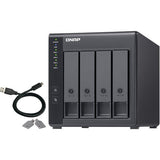 QNAP TR - 004 4 - Bay USB 3.0 Gen 1 RAID Expansion Enclosure