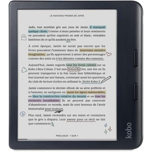 Rakuten Kobo Libra Colour Black 7 inch E-Reader – SourceIT