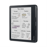 Rakuten Kobo Libra Colour Black 7 inch E - Reader (N428 - KU - BK - K - CK)