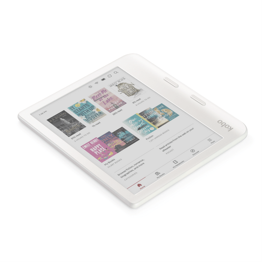 Rakuten Kobo Libra Colour White 7 inch E-Reader (N428-KU-WH-K-CK
