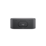 Logitech Rally AI Camera Graphite with privacy shutter closed