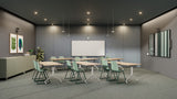 Logitech Rally AI Camera Pro in a multi-purpose room