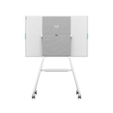 Logitech Rally Board 65 Cart Off-White