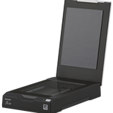Ricoh fi-70F scanner with the lid open