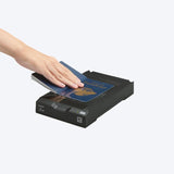 Ricoh fi-70F scanning a passport