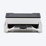 Ricoh fi-7600 A3 production scanner, front view with trays closed