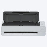 Ricoh fi-800R compact A4 duplex scanner, front view