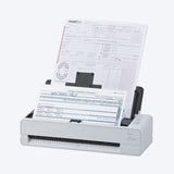 Ricoh fi-800R scanner scanning a document
