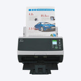 Ricoh fi-8170 with A3 carrier sheet loaded