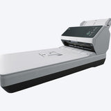 Ricoh fi-8250 scanner left view, closed