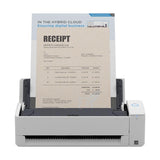Ricoh ScanSnap iX1300 White with documents loaded
