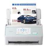 Ricoh ScanSnap iX2500 White scanning a colour document