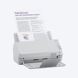 Ricoh SP-1125N with A4 documents loaded in the 50-sheet ADF