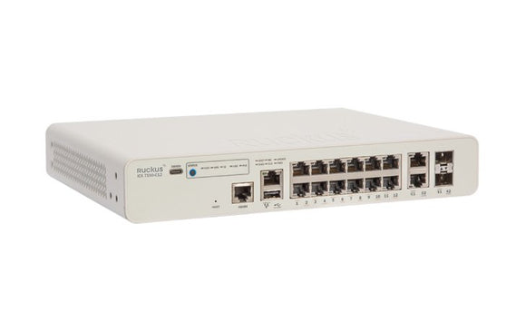 Ruckus Network Entry - Level Access 12 Ports POE+ COMP 2X10G SFP+ L3 PREM (ICX7150 - C12P - 2X10GR) - SourceIT