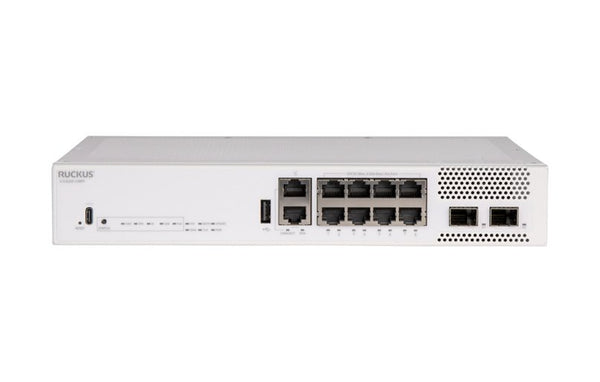 Ruckus 8-Port 1G PoE Switch 2x10G SFP+ – SourceIT