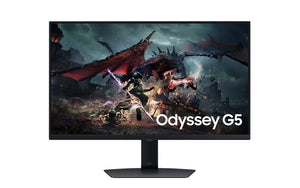 Samsung 27-inch Odyssey G5 G50D QHD 180Hz Gaming Monitor (LS27DG502EEXXS) - SourceIT