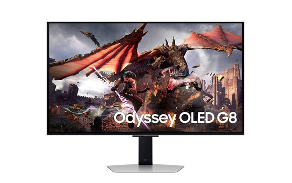 Samsung 32-inch Odyssey OLED G8 G80SD UHD 240Hz Gaming Monitor (LS32DG802SEXXS) - SourceIT