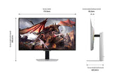 Samsung 32-inch Odyssey OLED G8 G80SD UHD 240Hz Gaming Monitor (LS32DG802SEXXS) - SourceIT