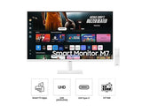 Samsung 32-inch Smart Monitor M7 M70D UHD White (LS32DM701UEXXS) - SourceIT