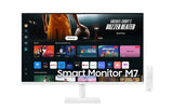 Samsung 32-inch Smart Monitor M7 M70D UHD White (LS32DM701UEXXS) - SourceIT