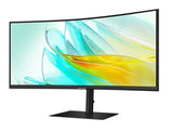 Samsung 34-inch ViewFinity S6 S65UC Height Adjustable Curved Monitor (LS34C650UAEXXS) - SourceIT