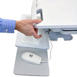 Ergotron StyleView® Cart with HD Pivot, 5 Drawers (1x2+3) (SV43-2550-0) - Ergotron product view