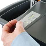 Ergotron StyleView® Cart with LCD Pivot, LiFe Powered, UK Dark Grey (SV42-8302-3) - view 7