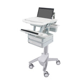 Ergotron StyleView® Laptop Cart, 2 Drawers (1x2) (SV43-1120-0)